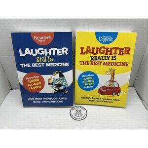 Laughter Is The Best Medicine Book Bundle - 2 Books, Readers Digest
